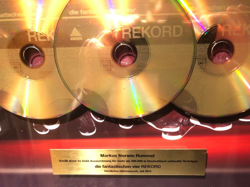 3x Gold-Auszeichnung für Rekord von Die Fantastischen Vier