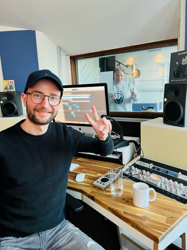 Foto mit Pat Foto mit Pat im Studio